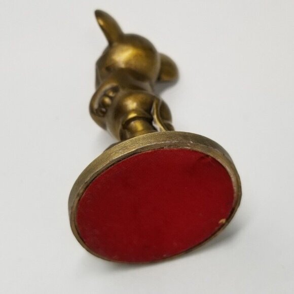 Vintage Walt Disney World Mickey Mouse White MGM Mug Box Brass Bell Lot 3 - Picture 4 of 11